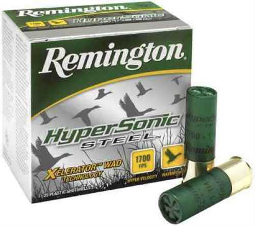 20 Gauge 25 Rounds Ammunition Remington 3" 7/8 oz Steel #3