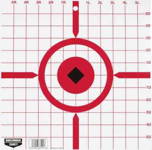 Birchwood Casey Rigid 12"Crosshair Sight-In Target /10 37210