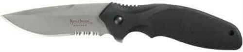 Columbia River Onion Folder AUS-8 Drop Point/Serrated Blade Organic Poly K480KKS