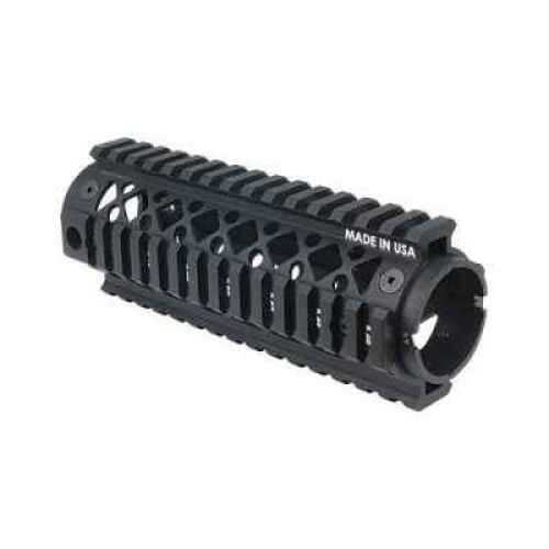 BLACKHAWK! Aluminum Quad Rail for AR-15 Carbine Length 2 Piece 71QF01BK