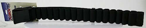 Grovtec USA Inc. Ammunition Belt For Shotgun Fits up to 50" Waist Black Elastic/N GTAC95
