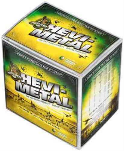 10 Gauge 25 Rounds Ammunition Hevi-Shot-Environ Metal 3 1/2" 3/4 oz #BB
