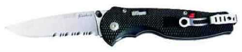 SOG Knives Flash II Folding Knife 1/2 Serrated (GSI) FSA98CP