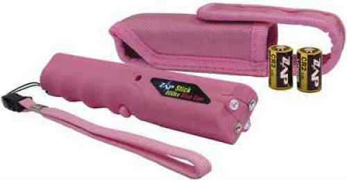 PS Products ZAP Stick Stun Gun with Light <span style="font-weight:bolder; ">Pink</span> 800 000 Volts 2x CR2 Batteries ZAPSTK800FP