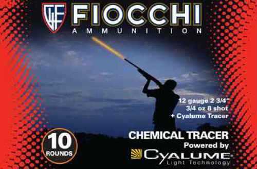 12 Gauge 10 Rounds Ammunition Fiocchi Ammo 2 3/4" 3/4 oz Lead #7 1/2