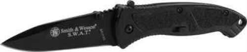 Schrade SWAT Knife Medium, MAGIC Assist, Black, Safety/Pocket Clip SWATMB