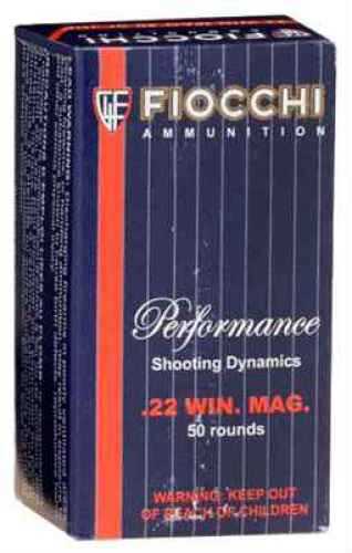 22 Winchester Magnum Rimfire 50 Rounds Ammunition Fiocchi Ammo 40 Grain Soft Point