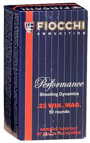 22 Winchester Magnum Rimfire 50 Rounds Ammunition Fiocchi Ammo 40 Grain Hollow Point