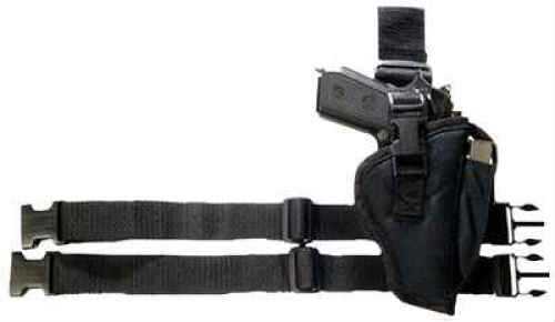 Bulldog Cases Pro Tactical Leg Holster Fits Large Auto Handgun Right Black WTAC 8R