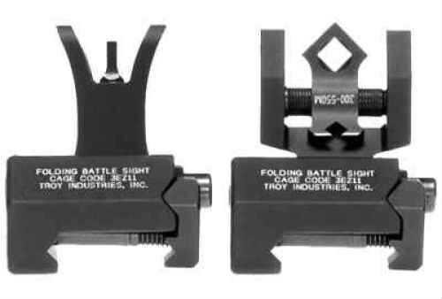 Troy BattleSight Micro Front and Rear Sight Picatinny Black Finish SSIG-IAR-img-0