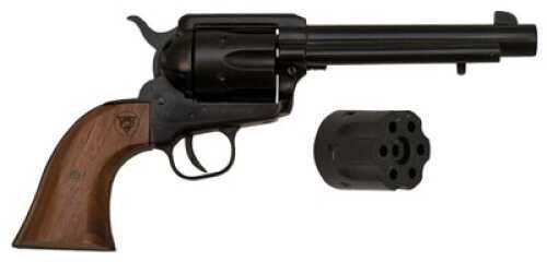 Howa 1873 Standard 22 Long Rifle/22 Magnum 5.5" Barrel 6 Round Walnut Grip Black Revolver PCR1873225WT