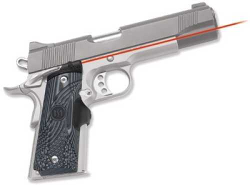 Crimson Trace Corporation Master Series LaserGrip 1911 Government/Commander G10 Tactical Micro-Compact Dio
