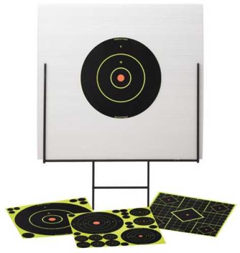 Birchwood Casey Portable Shooting Range and Backboard 13 Shoot-N-C Targets 58 1" Pasters 46101