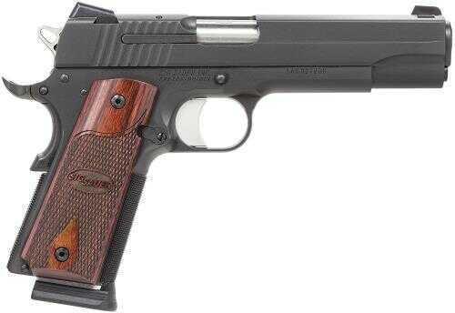 Sig Sauer 1911 *CA Approved* 45 ACP NS Rosewood Grip Black Semi Automatic Pistol 191145BSSCA