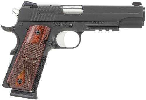 Sig Sauer 1911 *CA Approved* 45 ACP 5" Barrel 8+1 Rounds Rosewood Grip Black Semi Automatic Pistol 1911R45BSSCA