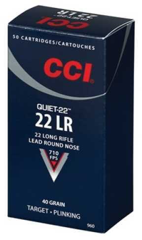 22 Long Rifle 50 Rounds Ammunition CCI 40 Grain Lead