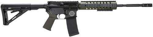 Anderson Manufacturing Zombie SE 5.56mm NATO 16" Barrel 30 Round Mag 4 Rail Green/Black Finish Semi Automatic Rifle AM15-M416ZE