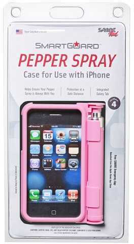 Security Equipment Corporation Sabre SmartGuard Pepper Spray iPhone Case Fits 3 Up to 10 Feet SG3PKUS