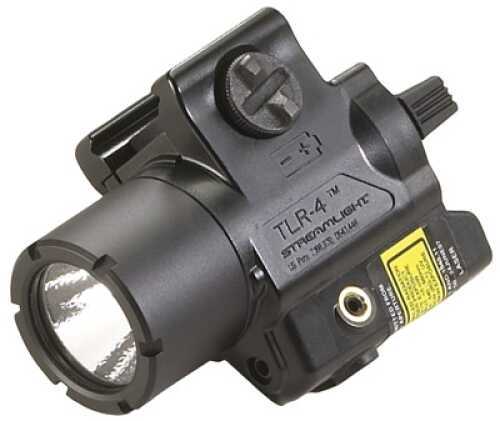 Streamlight TLR-4 Tac Light W/Laser Compact Pistols Black C4 110 Lumens Laser Sight 69240