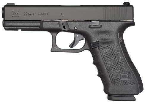Glock G22 Gen 4 Semi Automatic Pistol 40 S&W 4.48" Barrel 15 Round Capacity Black