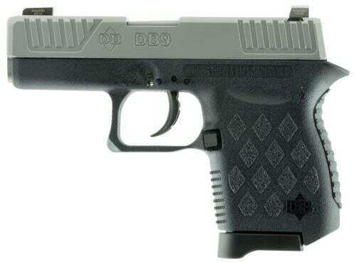 Diamondback Firearms Pistol DB9EXNS Night Sights Double 9mm 3" 6+1 Black Polymer Grip