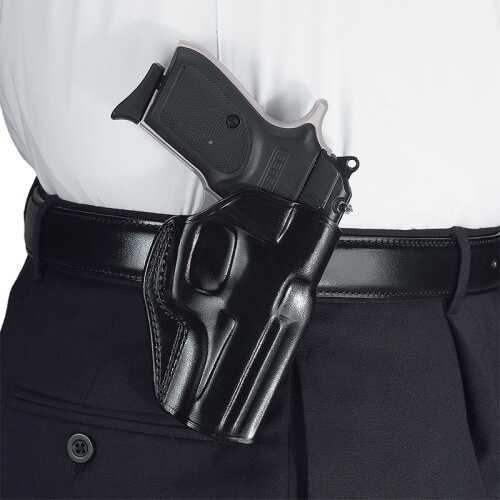 Galco Stinger Belt Holster Fits <span style="font-weight:bolder; ">Kimber</span> Solo Right Hand Black Leather SG634B