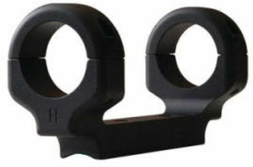 DNZ Products DNZ 18200Os 1-Pc Base & Ring Combo For Savage 1-Piece Style Medium Black Finish