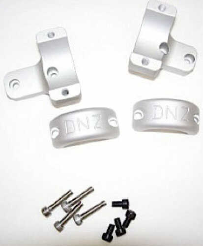 DNZ Products DNZ 2-Piece Hi Base/Rings For Howa Vanguard Style Black Finish 701H2S