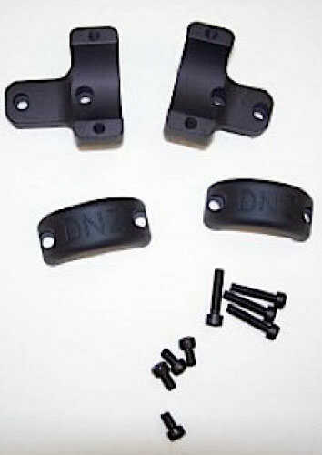 DNZ Products DNZ 2-Piece Med Base/Rings For Howa Vanguard Style Matte Black Finish 701TM2