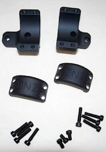 DNZ Products DNZ 2-Piece Med Base/Rings For Howa 30MM Style Matte Black Finish 703TM2