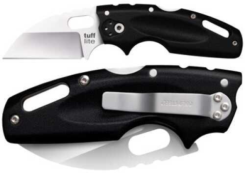 Cold Steel Tuff-Lite 6" Folding Knife Tri-Ad Lock AUS 8A/Stainless Griv-Ex Handle Plain Edge 20LT