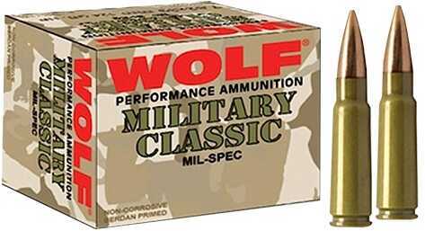 308 Winchester 500 Rounds Ammunition Wolf Performance Ammo 168 Grain Soft Point