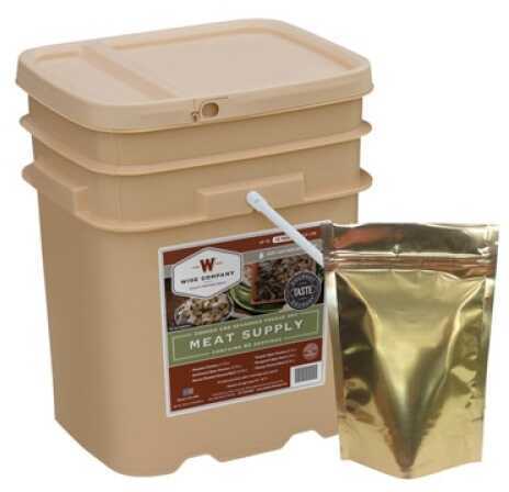 Freeze Dried Meat Kit 60 Serving Bucket Grab & Go Wise Company 07-702 Long Term