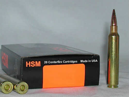 300 H&H 20 Rounds Ammunition HSM 168 Grain Hollow Point