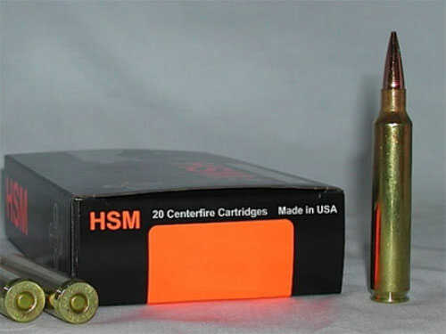 300 Weatherby Magnum 20 Rounds Ammunition HSM 185 Grain Hollow Point