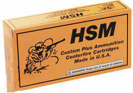 338 Remington Ultra Magnum 20 Rounds Ammunition HSM 300 Grain Hollow Point