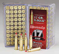 17 HMR 500 Rounds Ammunition Hornady 17 Grain Ballistic Tip