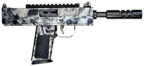 Click to see larger image. Masterpiece Arms MPA 5.7x28mm 5" Threaded Barrel 20+1 Mag Grim Reaper Coating Semi Automatic Pistol 57SSTGR