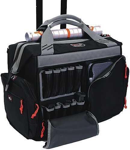 G Outdoors Inc. G*Outdoors Rolling Range Bag Canvas Smooth Black 2215RB