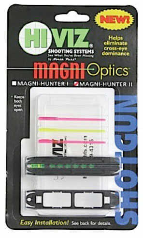 Click to see larger image. HiViz Sight Systems NPASS MAGNI Hunter Shotgun Front .355-.440"