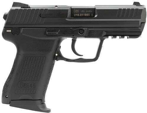 <span style="font-weight:bolder; ">Heckler</span> & Koch HK45C V7 45 ACP LEM 3.94" Barrel 8 Round Synthetic Grip Black Finish Semi Automatic Pistol 745037A5