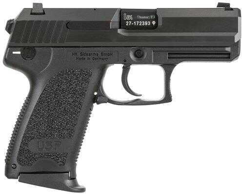 Heckler & Koch USP9 Compact V7 9mm Luger 3.58" Barrel 10 Round Synthetic Grips Black Finish Semi Auto Pistol 709037A5