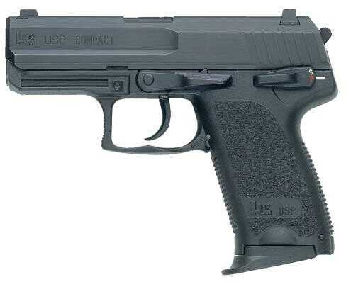 Heckler & Koch USP40 Compact 40 S&W 6.81" Barrel 12 Round V1 Synthetic Grips Black Semi Automatic Pistol M704037A5