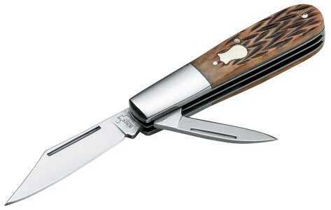 Boker USA Inc. 01bo493 Plus Knife 3.75" 440c Stainless Drop Point Bone