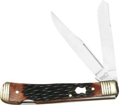 Boker USA Inc. 01bo206 Plus Folder 3.375" 440c Stainless Clip Point/spey Synthetic Bone