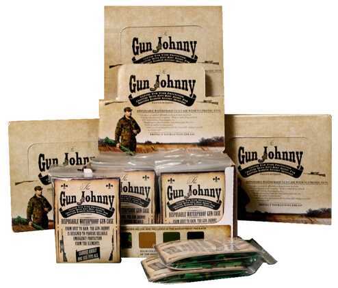 Trinity Outdoor Products Gun Johnny Disposable Waterproof Gun Bag Treated Plastic 12" x 70" Asst 24 GJ006