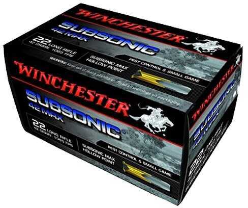 22 Long Rifle 50 Rounds Ammunition Winchester 42 Grain Hollow Point