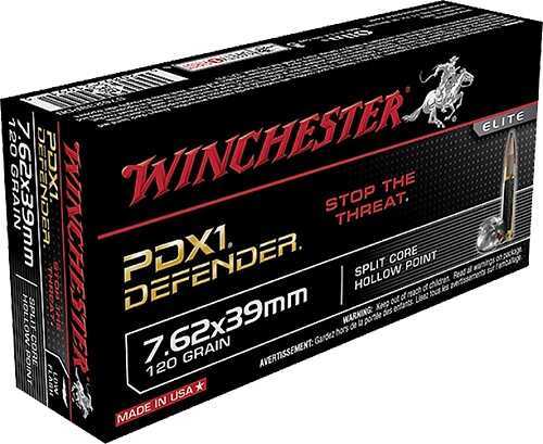 Winchester Ammunition Supreme 7.62X39 PDX 120 Grains 20 Rounds S76239PDB