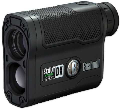 Bushnell Scout DX 1000 ARC Rangefinder 6X21 Single Button Black Finish Box 202355