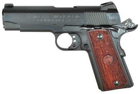 American Classic 1911 Commander 9mm Luger 4.25" Barrel 9 Round Mahogany Grip Blued Semi Automatic Pistol ACC9B